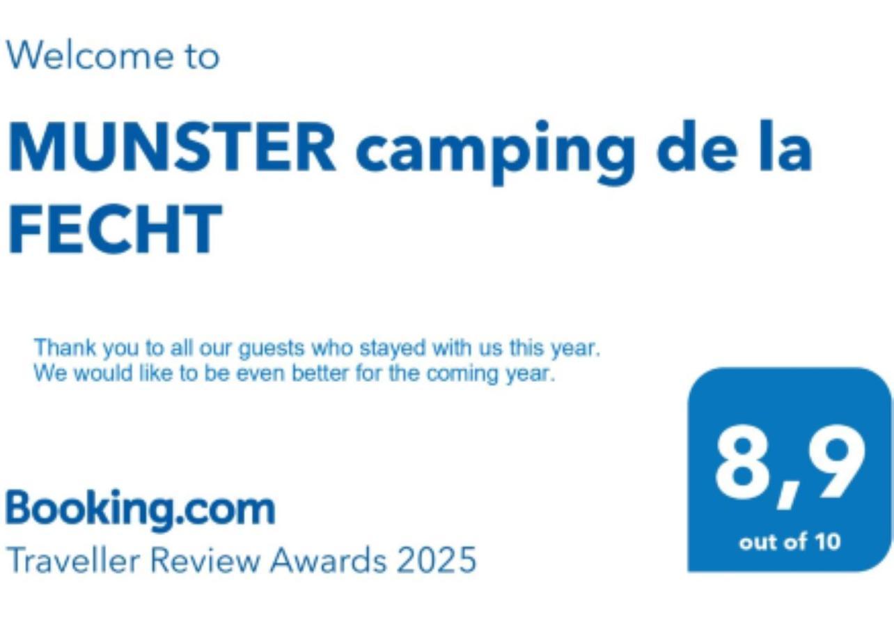Munster Camping De La Fecht Dış mekan fotoğraf